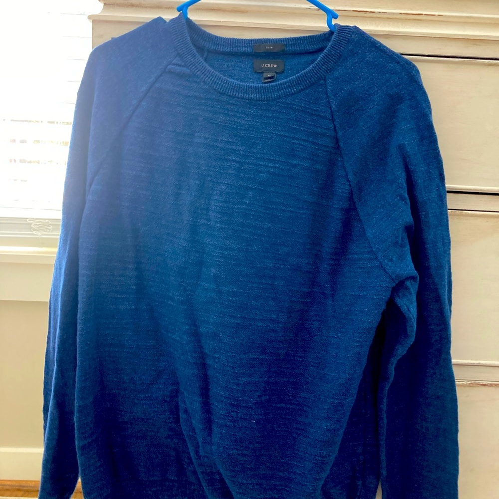 Men’s J Crew Sweater Slim Fit Blue